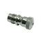 type 0690 02 nickel-plated brass safety nozzle, female thread
